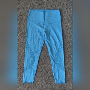 Fanka Body Sculpt 7/8 Leggings (Reversible Wear) - Barrier Reef / XL